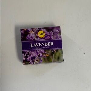 Lavender Masala Cones Aromatic Incense - Lavender